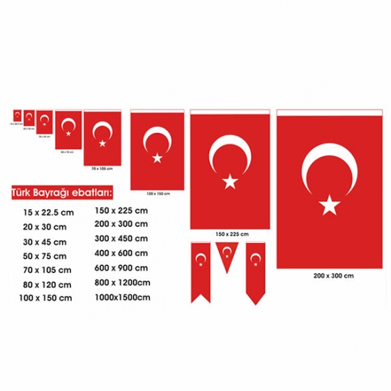 Türk bayrak çeşitleri