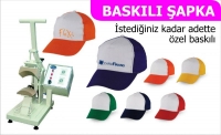 Baskılı şapkalar