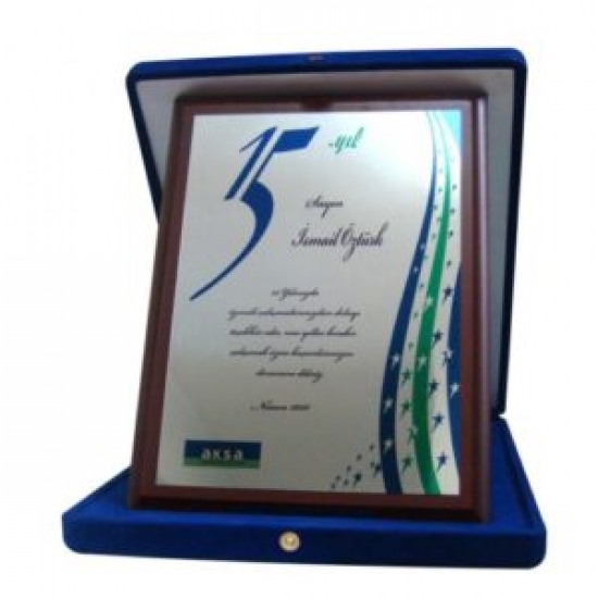 AHŞAP PLAKET