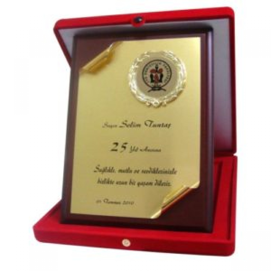 AHŞAP PLAKET